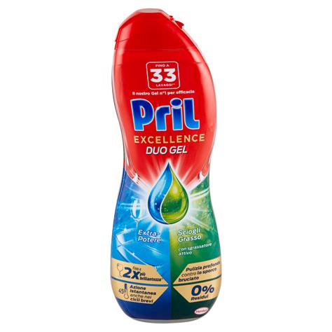 PRIL Excellence Duo Gel Sciogli Grasso 600ml Carrefour