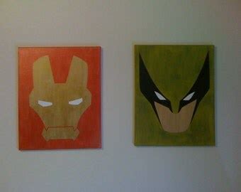 Items similar to Superhero Canvas Collection on Etsy