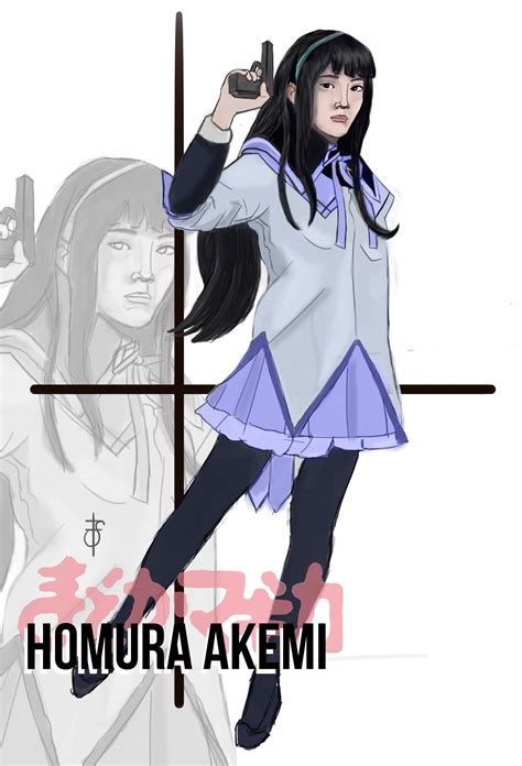 Artstation Homura Akemi Anime