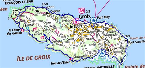 Haut 73 imagen île de groix carte fr thptnganamst edu vn