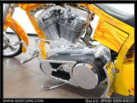 2003 Pro Street Custom By Combs Customs Chopper 124 SS Fully Polished