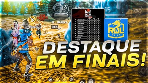 POR ISSO SOU DESTAQUE EM FINAIS Highlights Em Campeonatos Free Fire