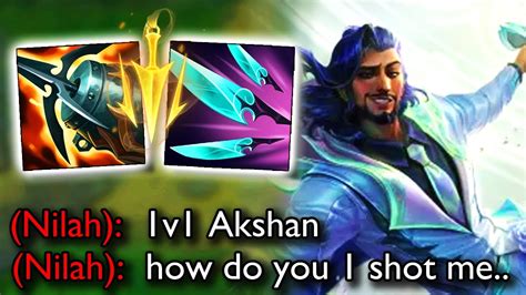 Akshan But I Try A Korean Challenger Navori Build And It S Absolutely