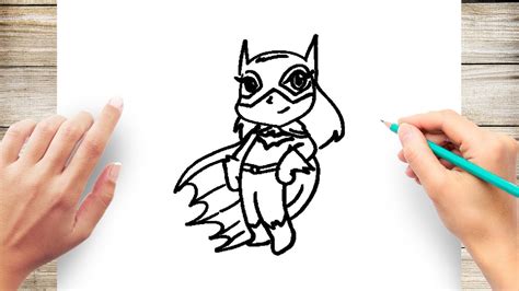 How To Draw Chibi Batgirl Youtube