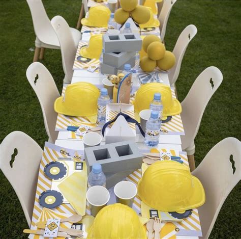 Pin By Talita Panstein On Festa Inspi Construction Birthday