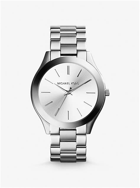 Slim Runway Silver-Tone Watch | Michael Kors