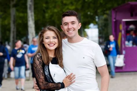 Ryan Oshaughnessy Poses With Girlfriend Ailbhe Casey Ahead Of