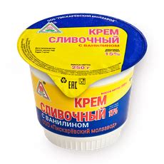 Крем сливочный «Пискарёвский» с ванилином, 250 г — купить с доставкой ...
