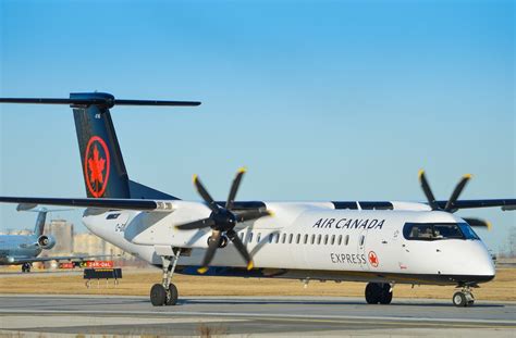 Air Canada Express Fleet Jazz Bombardier Dash 8 Q400 Details And Pictures