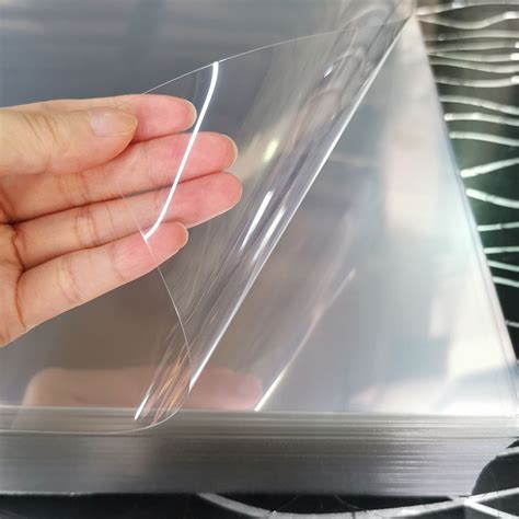 250 Micron Clear Pet Plastic Sheet For Cake Boxes Pet Sheet And Pet