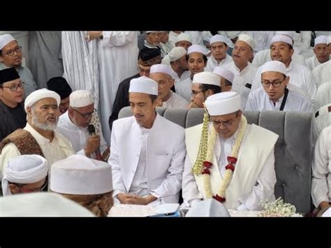 Suasana Pernikahan Imam Besar Habib Rizieq Syihab Sabtu 23 Maret 2024