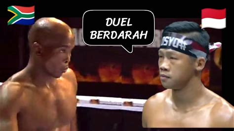 Tinju Daud Yordan Vs Petinju Afrika Berakhir Mengenaskan Youtube