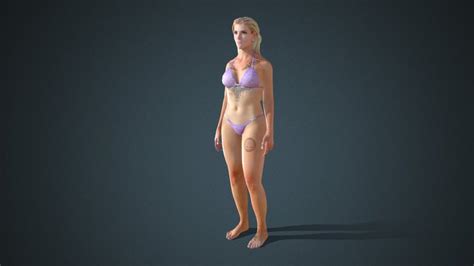 3d Girls Bikini