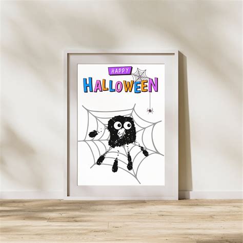 Halloween Handprint Craft Halloween Crafts Halloween Handprint Art Halloween Handprint Art ...