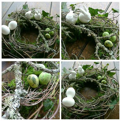 Natur Kranz F R Ostern Ostern Deko Diy Osterschmuck Ostern