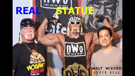 Hulk Hogan Hyper Real Lifesize Statue Wwf Greetings