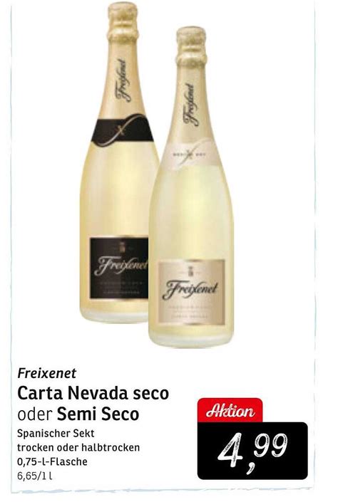 Freixenet Carta Nevada Seco Oder Semi Seco Angebot Bei Konsum