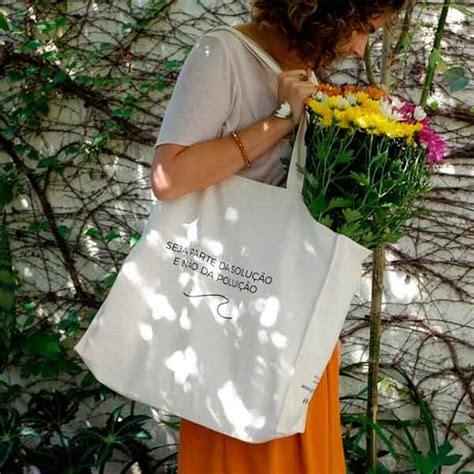 Sacola Eco Bag Natural Personalizada