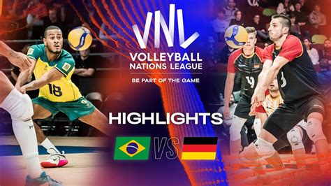 BRA Vs GER Highlights Week 1 Men S VNL 2023