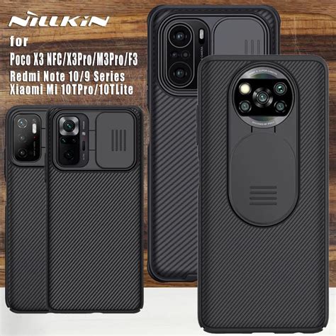 NILLKIN Funda Para Xiaomi Poco X3 X4 Pro 5G NFC GT M4 M3 F3 4G Mi 12