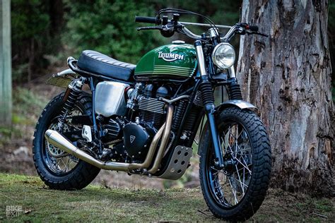 Triumph Thruxton Custom Scrambler Reviewmotors Co