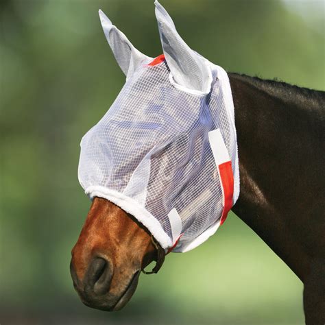 Dura Tech® Ripstop Nylon Mesh Fly Mask With Ears In Horse Blankets And