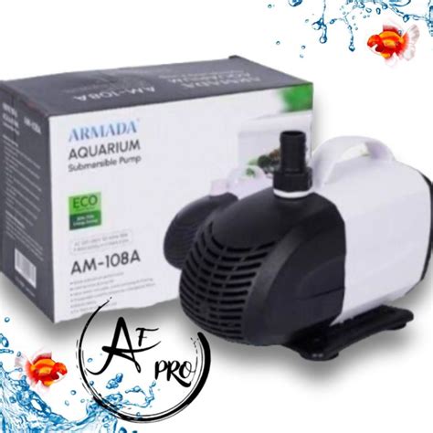 Jual Promo Murah Pompa Kolam Air Mancur Hidroponik ARMADA AM 108A