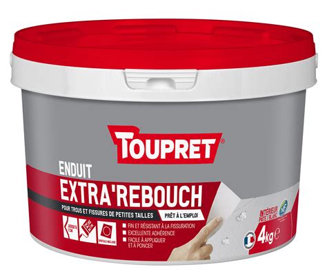 Enduit Rebouchage P Te Toupret Extra Rebouch Materiauxnet