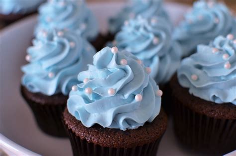 Blue Baby Shower Desserts