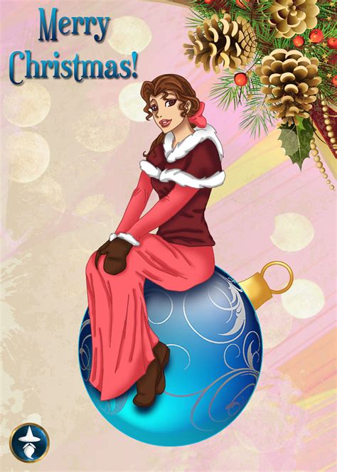 Merry Christmas From Belle By White Magician On Deviantart