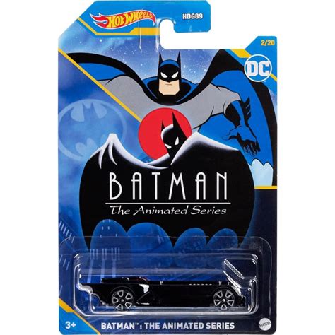 Mattel Hot Wheels Batman o veículo de brinquedo da série animada em escala 1 64 PcComponentes pt