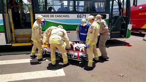 Passageira De Nibus Fica Ferida Ap S Forte Colis O Na Avenida Brasil