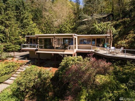 A Midcentury Modern Time Capsule On Mercer Islands Waterfront Curbed