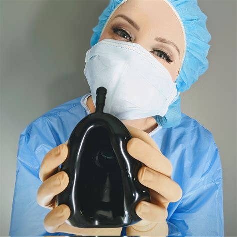 Black Anesthesia Mask