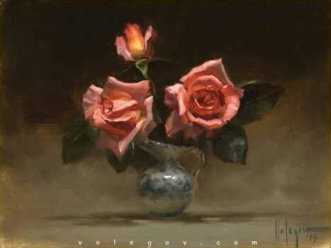 Pin by элька элька on цветы маслом | Flower painting, Watercolor ...