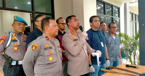 Press Release Tawuran Pelajar Di Bekasi Polisi Masih Buru Pelaku