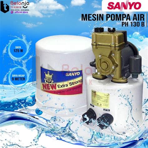 Jual Sanyo Pompa Air Otomatis Ph B Meter Water Pumo Ph B