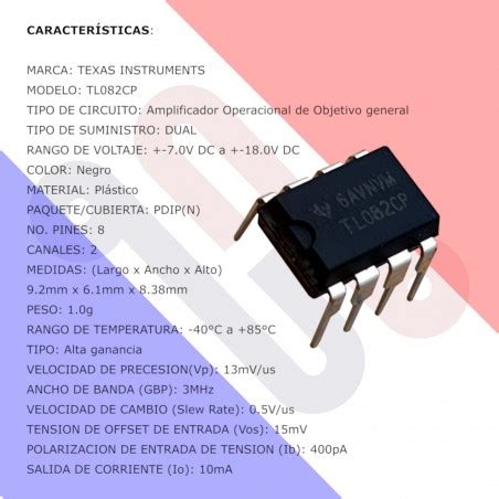 Tl Cp Circuitos Integrados Amplificador Operacional Entrada Bi Fet