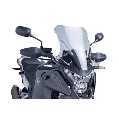 Bulle Pour Moto Honda Crosstourer Puig Touring Coloris Transparent