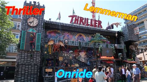 Thriller Lemmerman Onride Video Tilburgse Kermis Nl Youtube