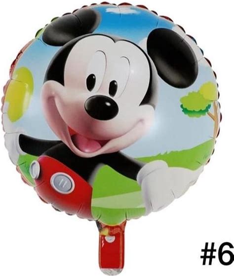 Ballon En Aluminium Disney Mickey Ou Minnie Mouse Double Face