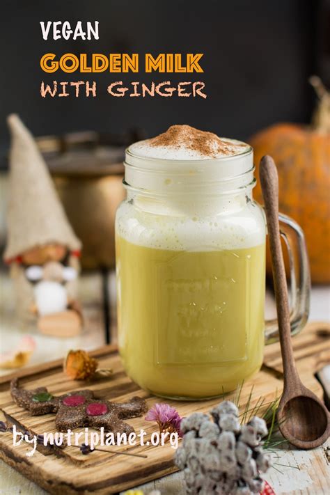 Golden Milk Recipe With Ginger Vegan Sugar Free And Gluten Free