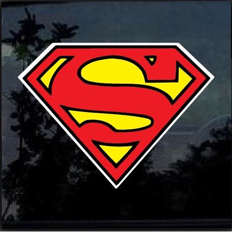 Superman Full Color Decal Sticker Custom Sticker Shop