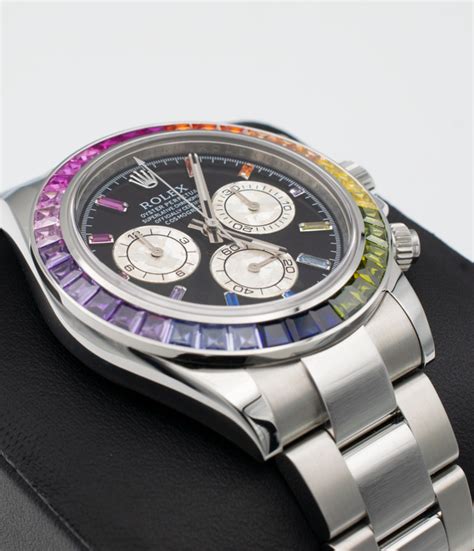 Rolex Rainbow Baguette Limited Edition Black Venom Custom Black Venom