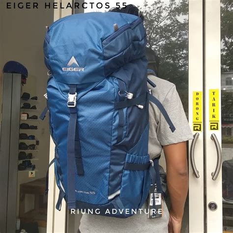 Jual Tas Carrier Gunung Eiger Helarctos L Original Di Lapak