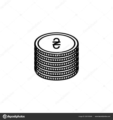 Ukraine Currency Icon Symbol Ukrainian Hryvnia Uah Sign Vector