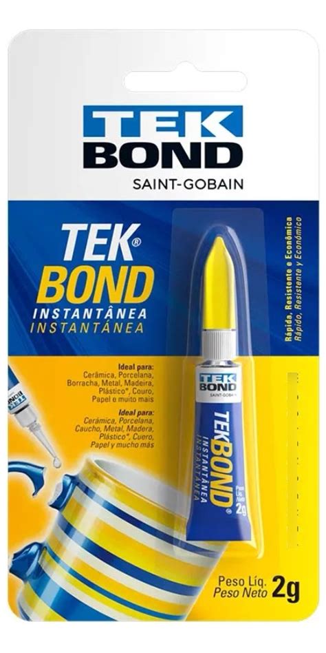 Adhesivo Instantáneo Super Cola Blister Multiuso Tekbond 2 G VIBRA TOOLS