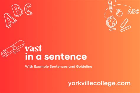 How To Use Vast In A Sentence Easy Examples