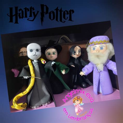 Kit Bonecos Festa Harry Potter Em Eva Elo Produtos Especiais