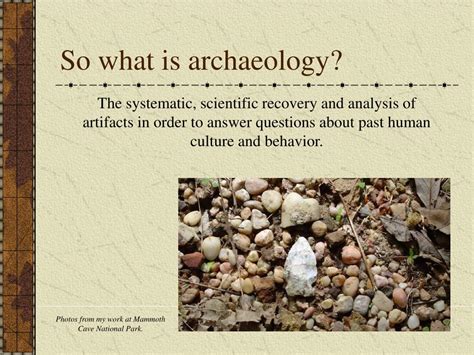 Ppt What Is Archaeology Powerpoint Presentation Free Download Id